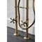 Kingston Brass CCK226K3 Freestanding Clawfoot Tub Faucet Package with Supply Line, Antique Brass CCK226K3 - alternate 5
